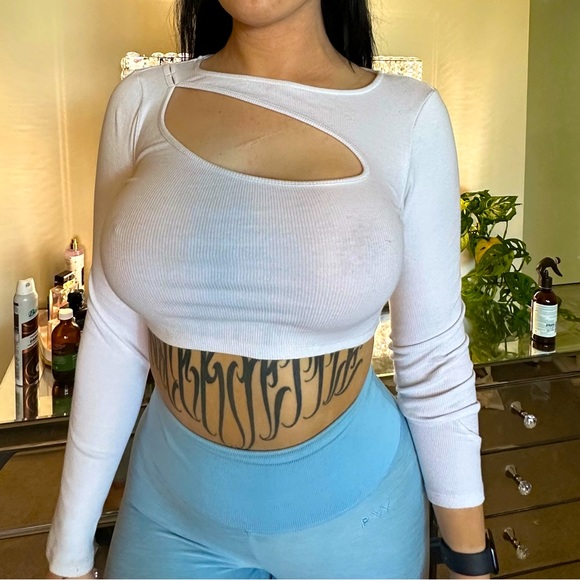 Tops - White long sleeve